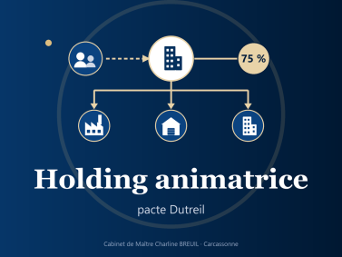 Holding animatrice : comment sécuriser votre pacte Dutreil face à l'administration fiscale