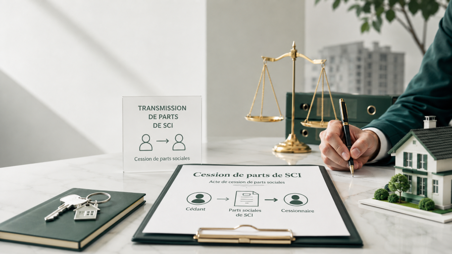Cession de parts de SCI : ce qui change en 2026